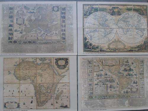 8 PRINTS - Old Maps