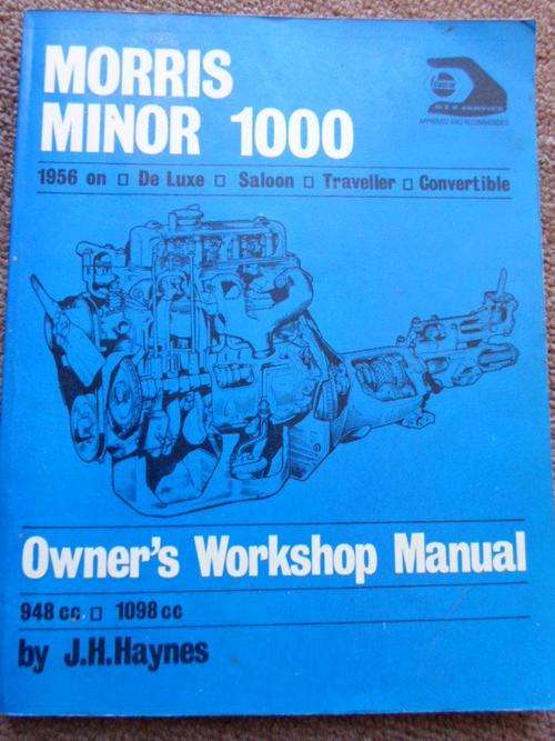 MORRIS MINOR 1000 Owner's Workshop Manual