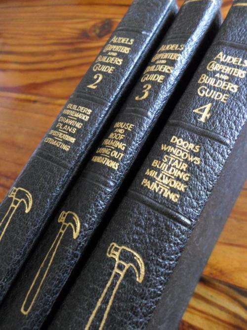AUDELS CARPENTERS AND BUILDERS GUIDE. 3 Volumes