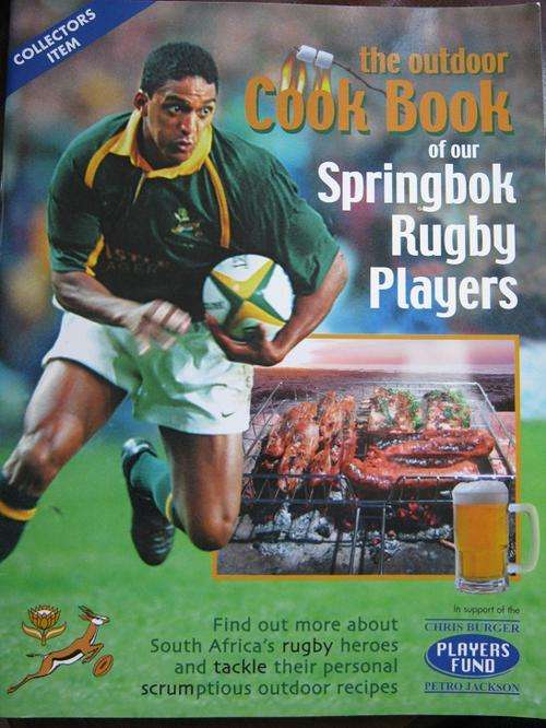 The Outdoor Cookbook of our Springbok Rugby Players