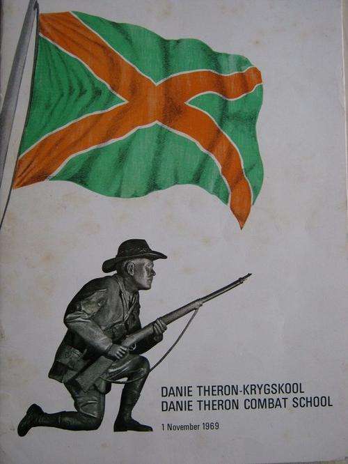 DANIE THERON-KRYGSKOOL. 1 November 1969. DANIE THERON COMBAT SCHOOL