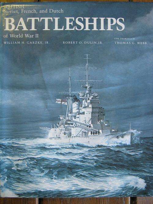 BATTLESHIPS of World War II. Jane's