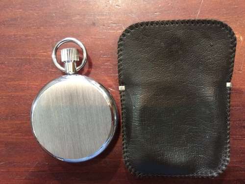 BREITLING SPRINT STOPWATCH IN LEATHER POUCH