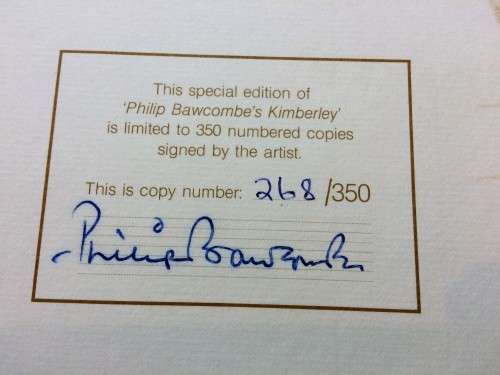 KIMBERLEY - PHILIP BAWCOMBE (Full leather signed limited numbered edition)