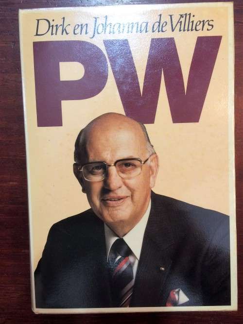 PW - DIRK EN JOHANNA DE VILLIERS (SIGNED BY PW BOTHA) plus  programme for Mr Botha's memorial