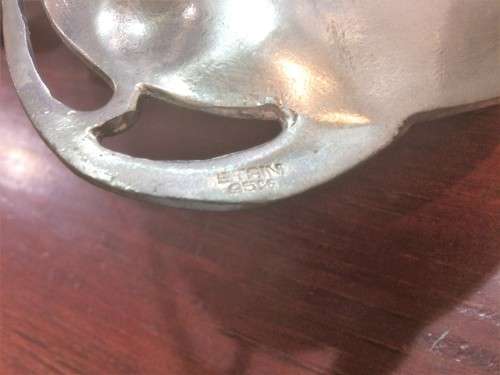 FRENCH ART NOUVEAU ETAIN PEWTER TRAY