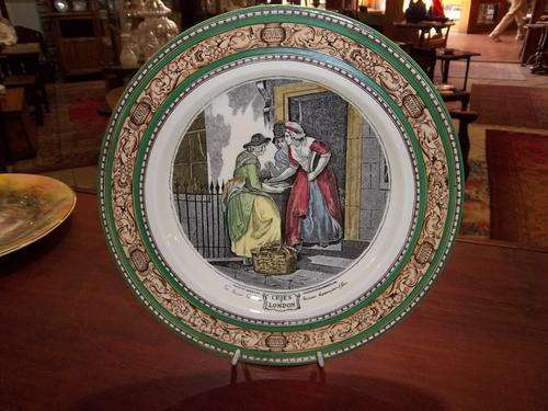 ADAMS 'CRIES OF LONDON' PLATE