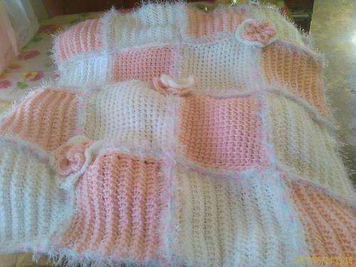 Tunisian Crochet Baby Blanket