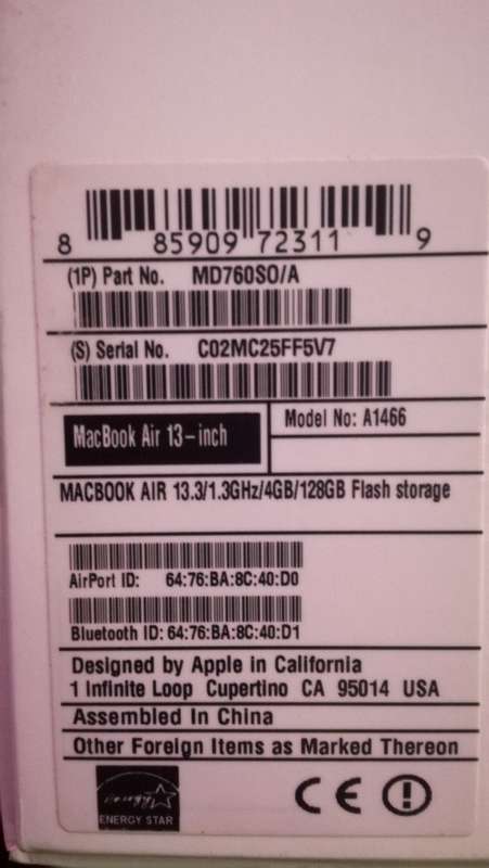 MacBook Air 13"