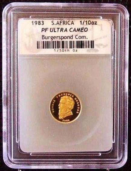 Burgerspond Proof  Commemorative Medallion 22 Carat Solid Gold
