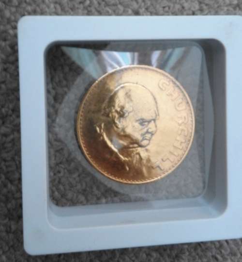 1965 Gold Winston churchill