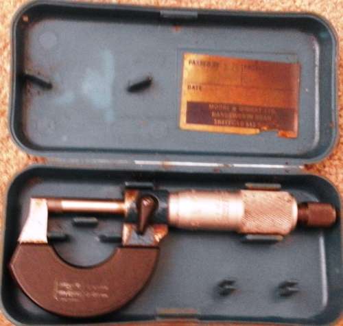 Moore and Wright Micrometer
