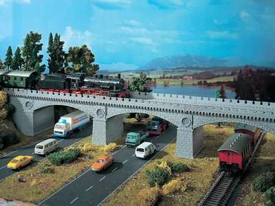 Vollmer 2551 Arched Stone Bridge