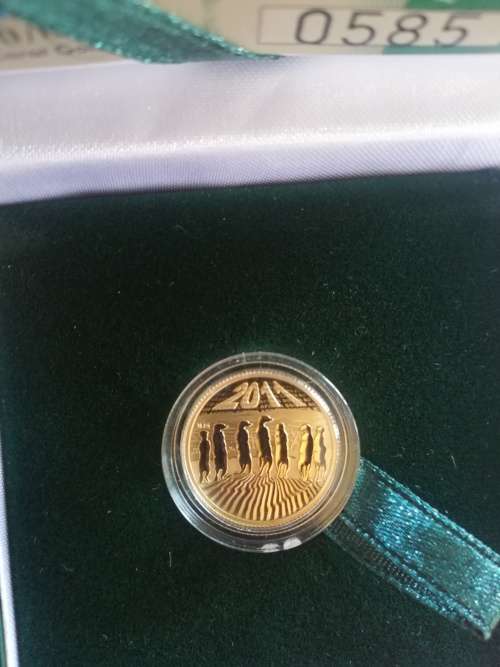Natura 2011 Meerkat 1/10 oz gold
