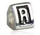 New Letter "R" Charm for Pandora Style/European Bracelet