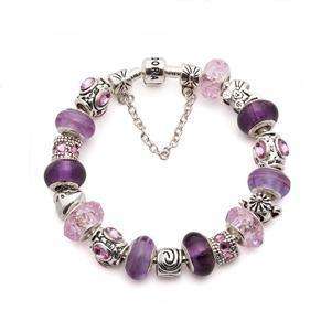 PANDORA BRACELET - PURPLE 20cm