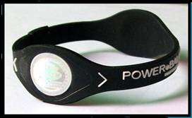 CRAZY PRICE ON POWER BALANCE BRACELET 22cm (XL) BLACK WITH WHITE WRITING