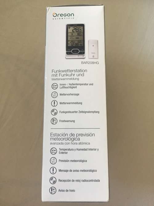 BRAND NEW Oregon Scientific BAR208HG Advanced Weather Station (over 60% off Market Price)