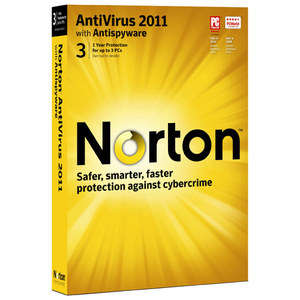 Norton AntiVirus Spyware 2011 1 year 3PC