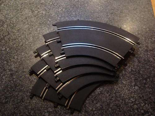 Polistil tracks : 60 degree curves (set of 5)