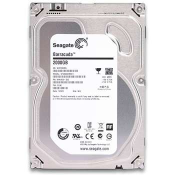 Seagate Barracuda 2.0 TB-7200RPM-Serial ATA III (SATA3) Plus - Serial ATA 600 (6Gbps) With 64MB Cach