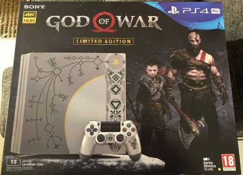 PS4 Pro 1TB God of War Limited Edition Console