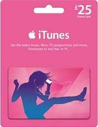 Â£25 UK Apple iTunes Gift Card Code for UK / British / English / England iTunes. Fast free delivery!