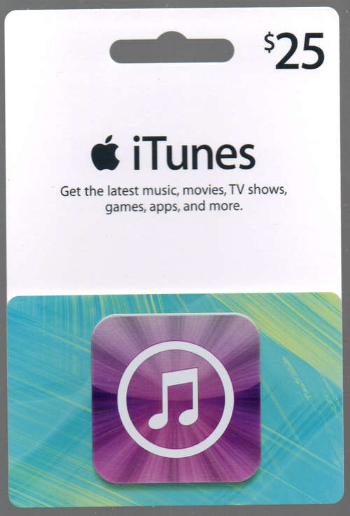$25 USD USA iTunes & Apps Gift Card US America American Certificate Voucher FAST! 100% Positive!