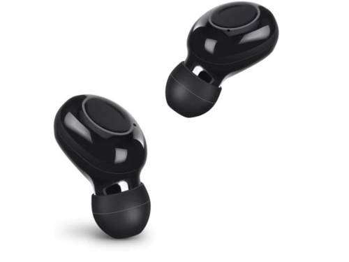 SPECIAL!!! Wireless Bluetooth Mini Earbuds with Power Display - Black Touch Cont