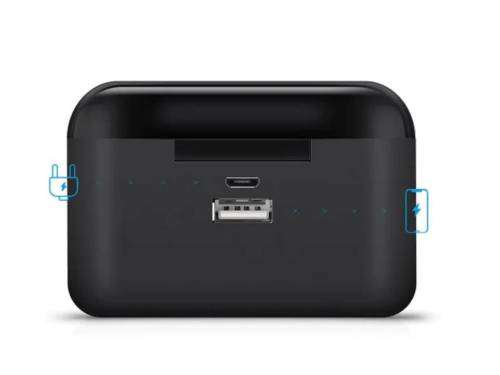 SPECIAL!!! Wireless Bluetooth Mini Earbuds with Power Display - Black Touch Cont