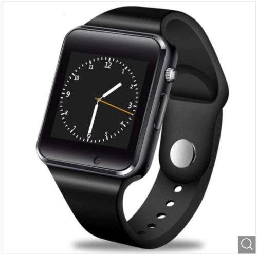 Smart Watch Phone Support SIM TF Card Bluetooth Call Pedometer Sport - Black