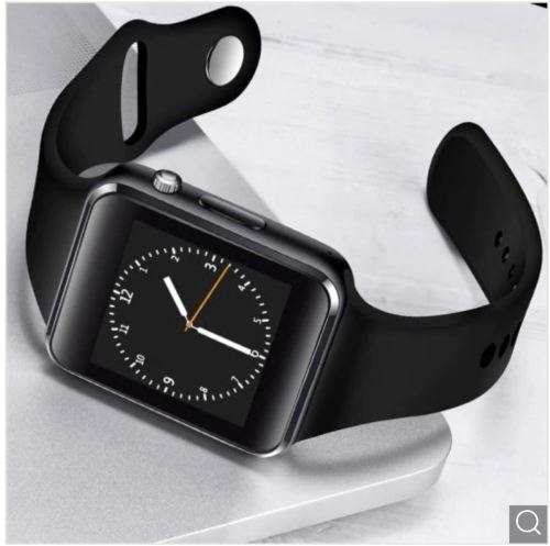 Smart Watch Phone Support SIM TF Card Bluetooth Call Pedometer Sport - Black