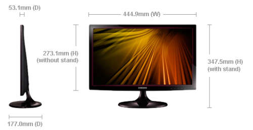 18.5" Samsung (1366x768) HD Widescreen LED Display (BARGAIN!!!)