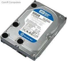 500GB Western Digital Blue 3.5" hard drive, SATA 6gb/s, 7200RPM (BARGAIN!!!)