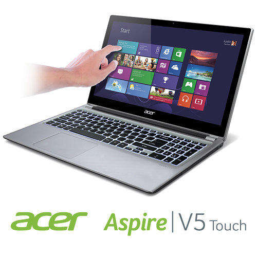 15.6" Full Touch screen!!ACER V5 @ 1.50Ghz, 4gb Ram, 500Gb Hard Drive,DVD, USB3.0, HDMI ,Super SLIM.