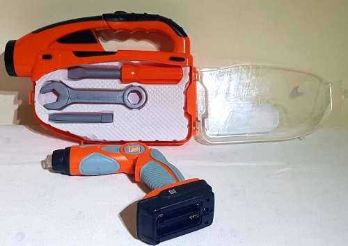 The Home Depot Tool Set and Electric Screwdriver