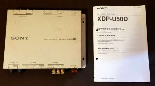 Sony XDP-U50D Digital Pre-Amplifier