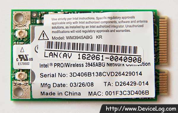35 X NEW LAPTOP WIRELESS CARDS - INTEL PRO WIRELESS 3945ABG