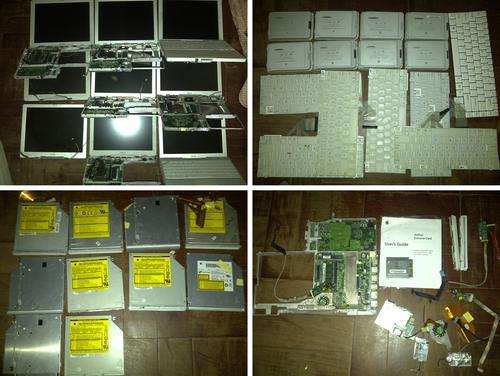 LOT OF APPLE LAPTOP SPARES
