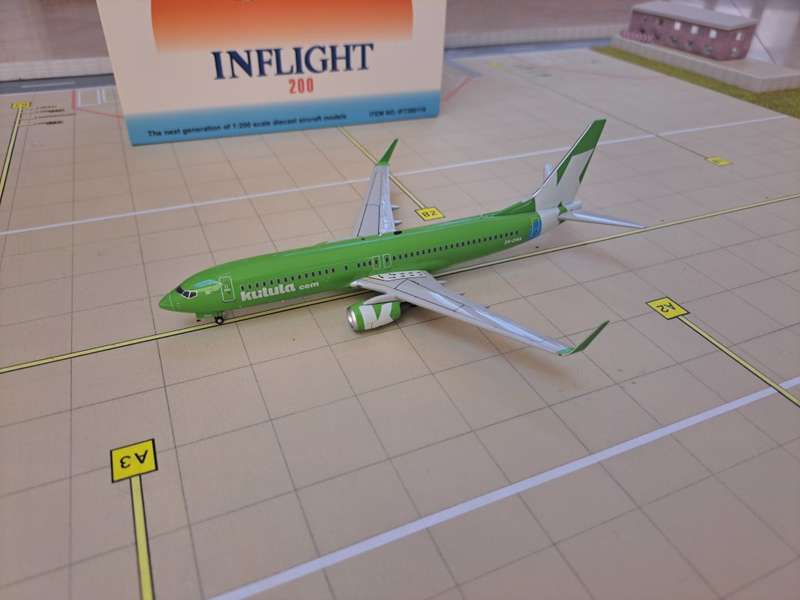 Kulula 737-800 Diecast Model | Inflight200 | 1:200 Scale