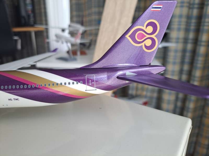 Thai A340-600 Plastic Model | Skymarks | 1:200 Scale