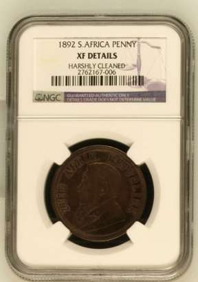 1892 ZAR PENNY