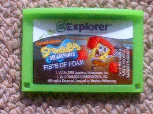Leapster Explorer Sponge Bob - The Clam Prix