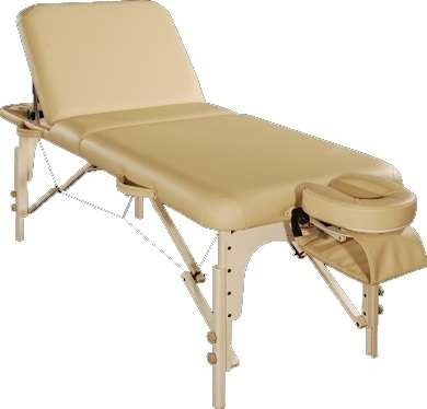New Zendu Maple Luxury Lift Portable Massage Bed 3 Sections