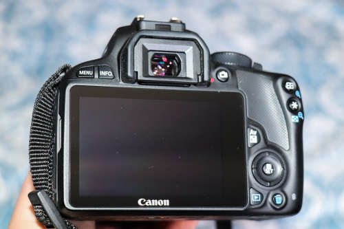 Canon 100D with 18-55mm EF-S lens