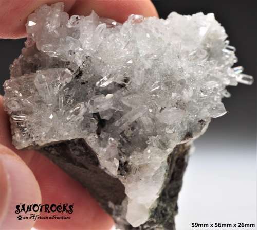 Brandberg Quartz, Hematite, Calcite, Gobobosep Namibia