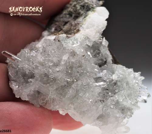 Brandberg Quartz, Hematite, Calcite, Gobobosep Namibia