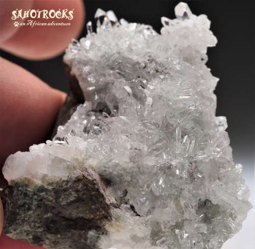 Brandberg Quartz, Hematite, Calcite, Gobobosep Namibia