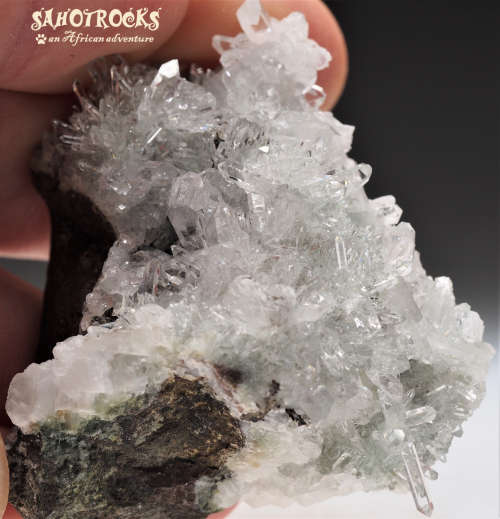Brandberg Quartz, Hematite, Calcite, Gobobosep Namibia