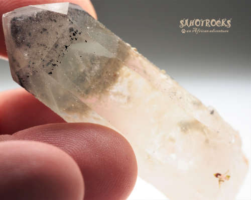 Pixie Quartz, Hematite, Calcite, Artonvilla Mine. Musina, South Africa